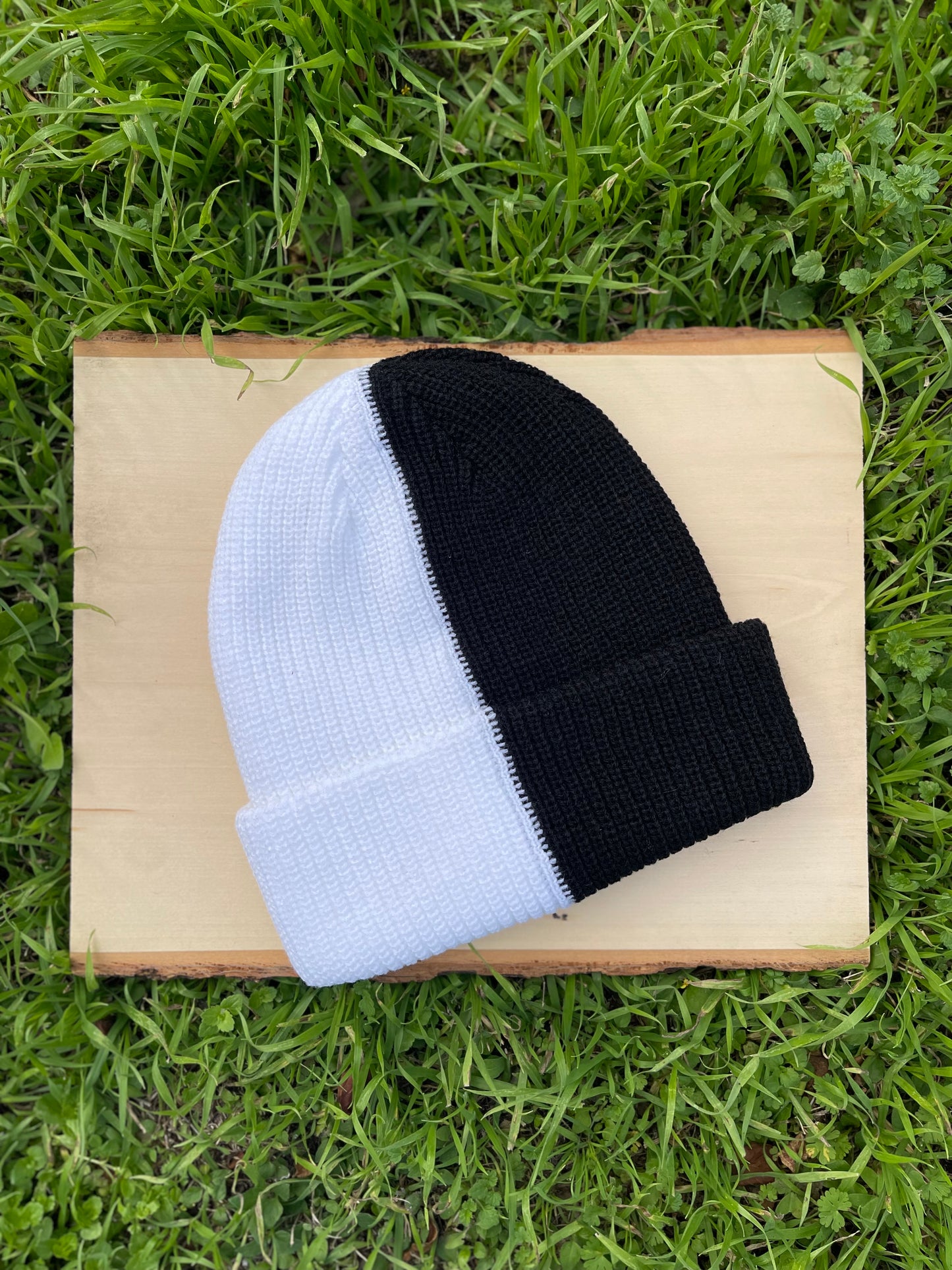 Vertical Split Beanie