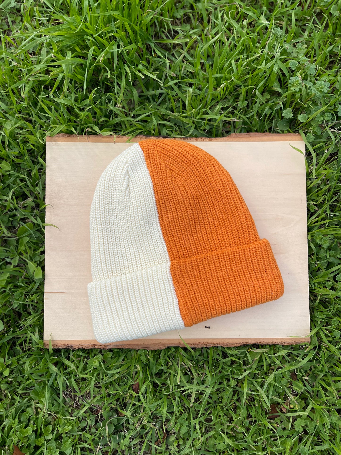 Vertical Split Beanie