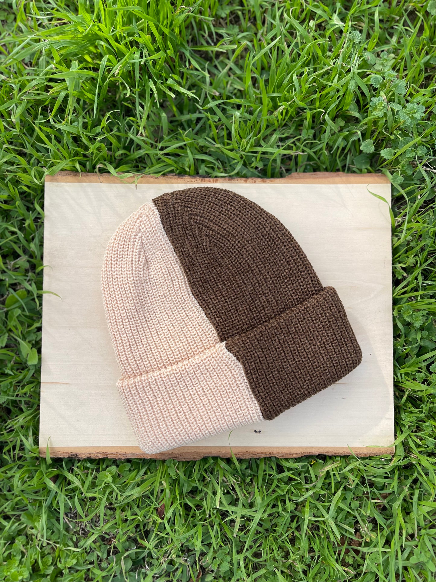 Vertical Split Beanie