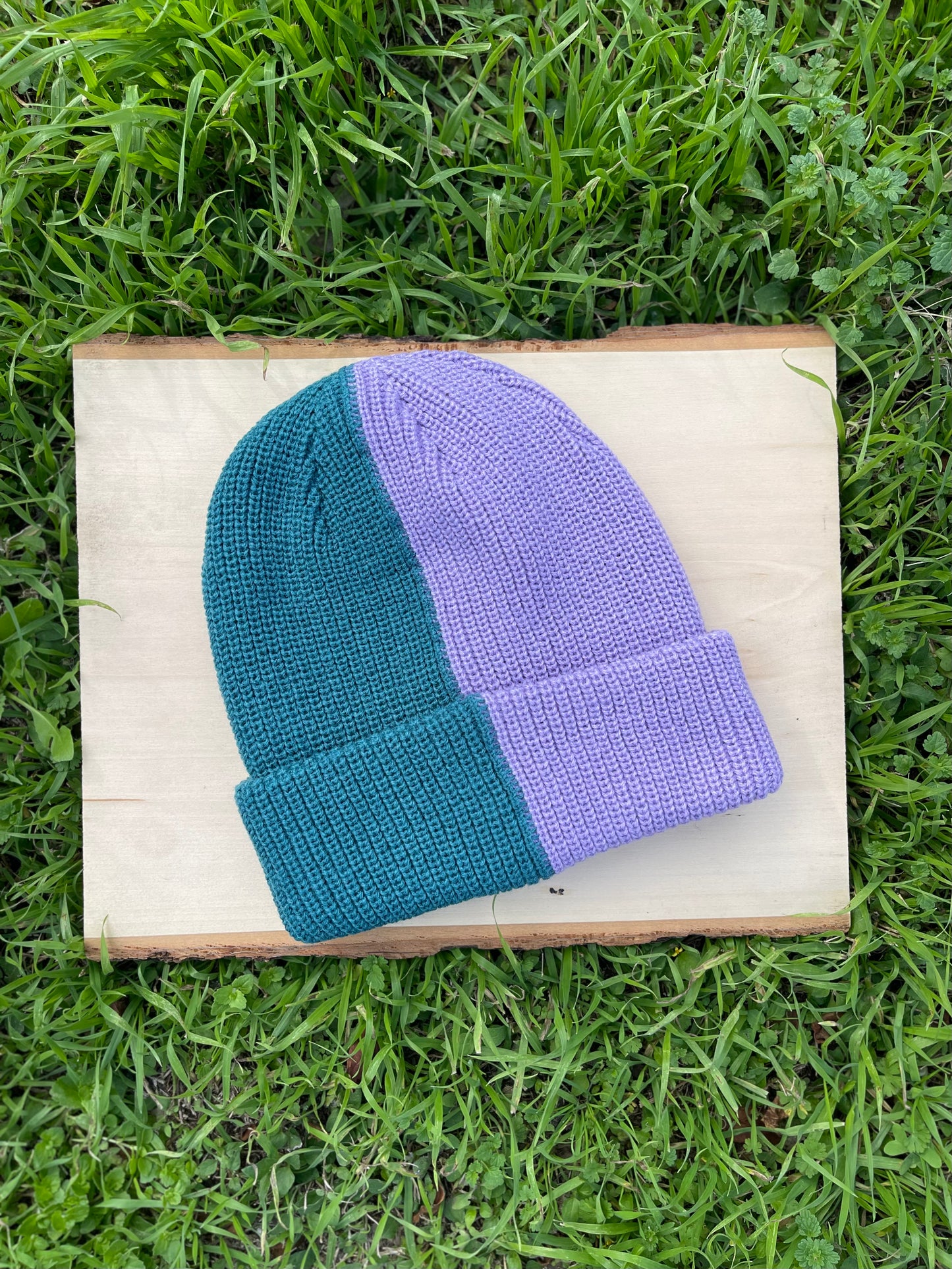 Vertical Split Beanie